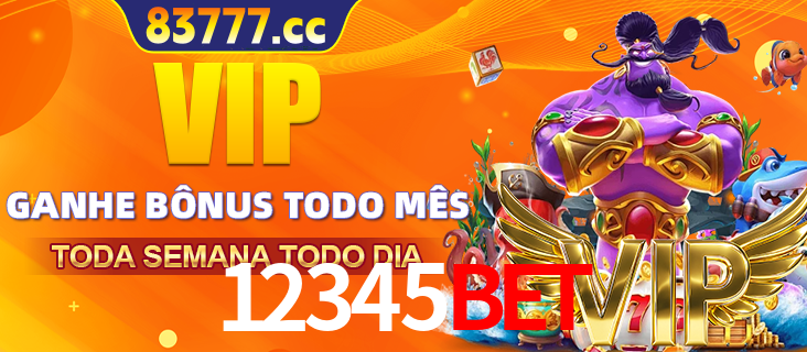 Banner promocional do 12345bet oferecendo 100% de recompensas adicionais contínuas para quem fizer o login diário (Daily sign-in), com um mascote de coelho.